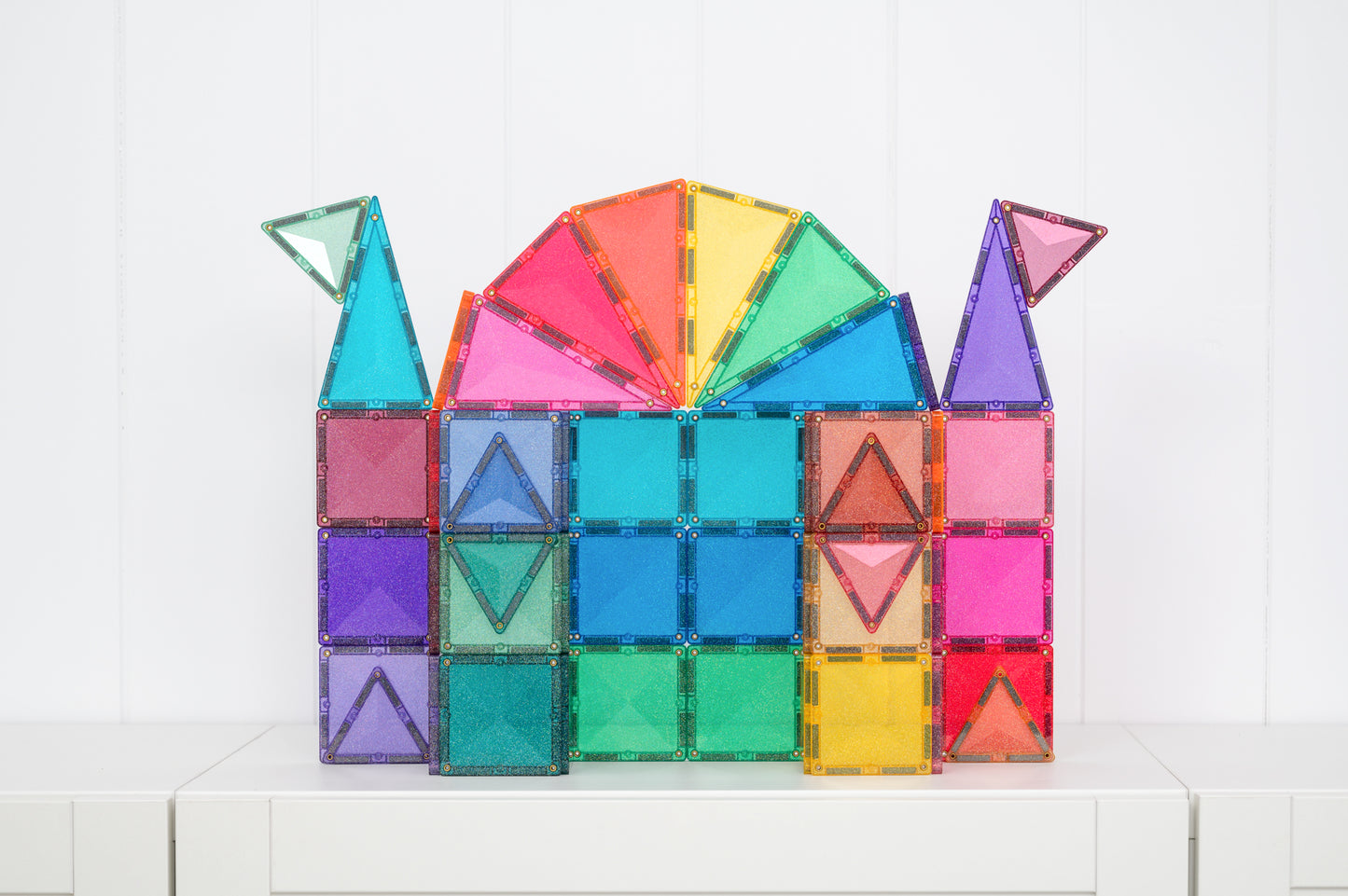 PRE ORDER Connetix Glitter Castle Pack 48-delig