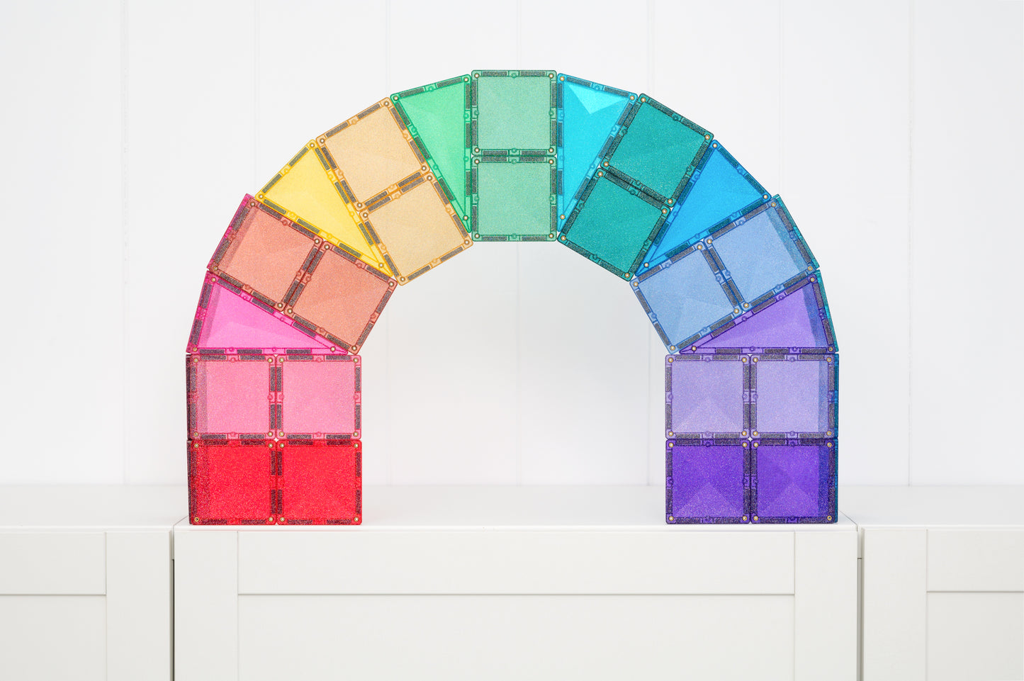 PRE ORDER Connetix Glitter Castle Pack 48-delig