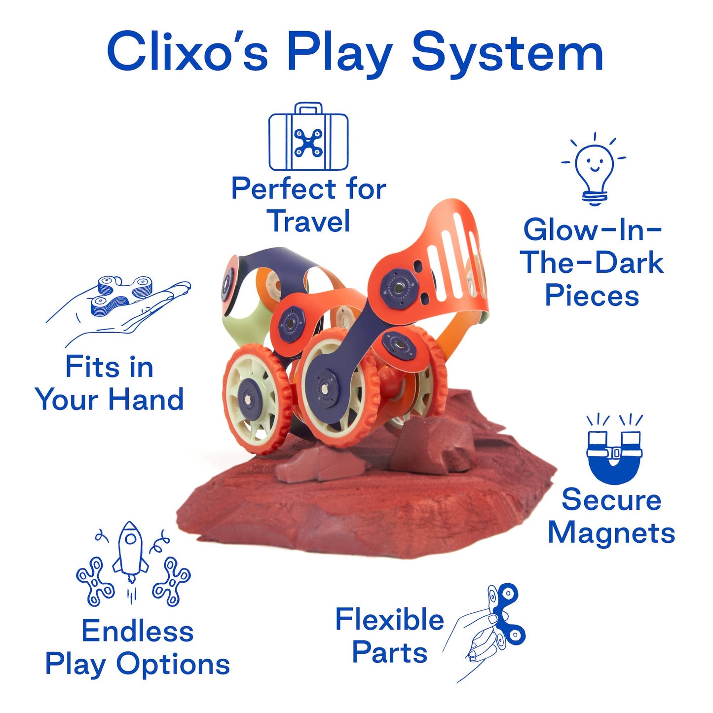 Clixo 30-delig Mars Rovers-pakket