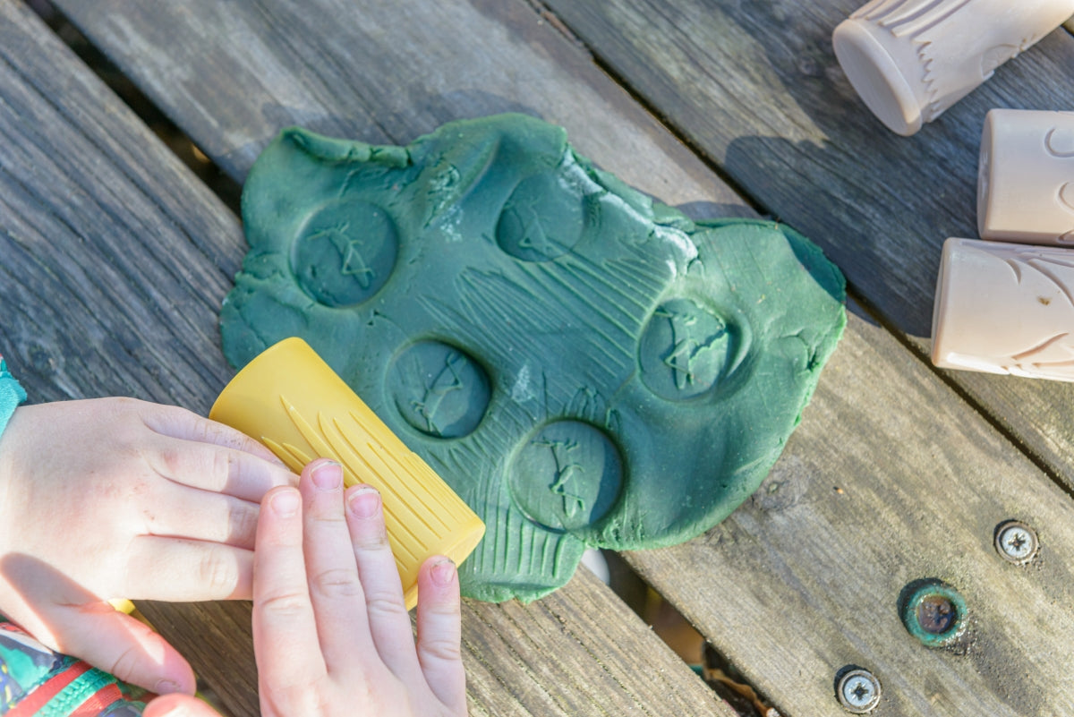 Yellow Door set van 6 rollers - insecten