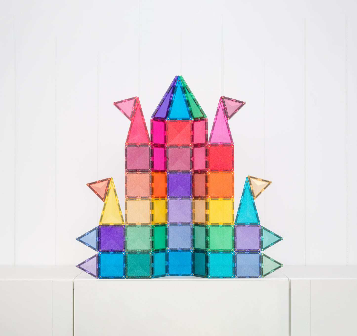 PRE ORDER Connetix Glitter Castle Pack 48-delig