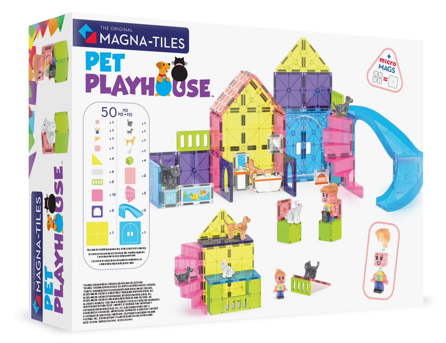 MagnaTiles® Pet Play House (50 st)