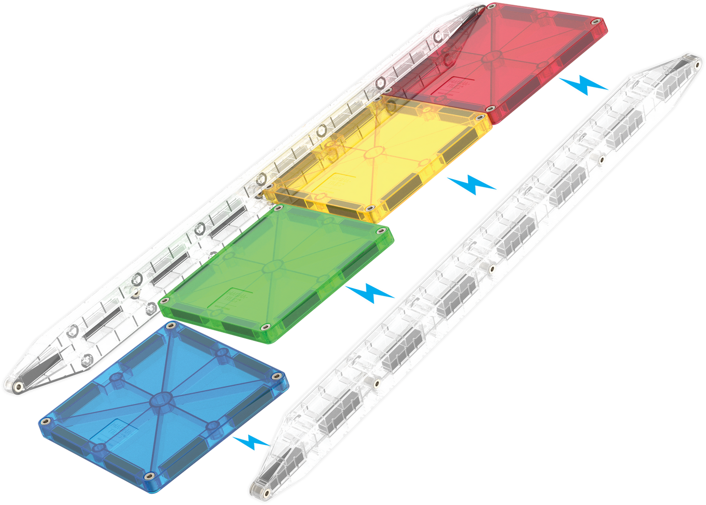 MagnaTiles® Rail Racers Deluxe (90 st)