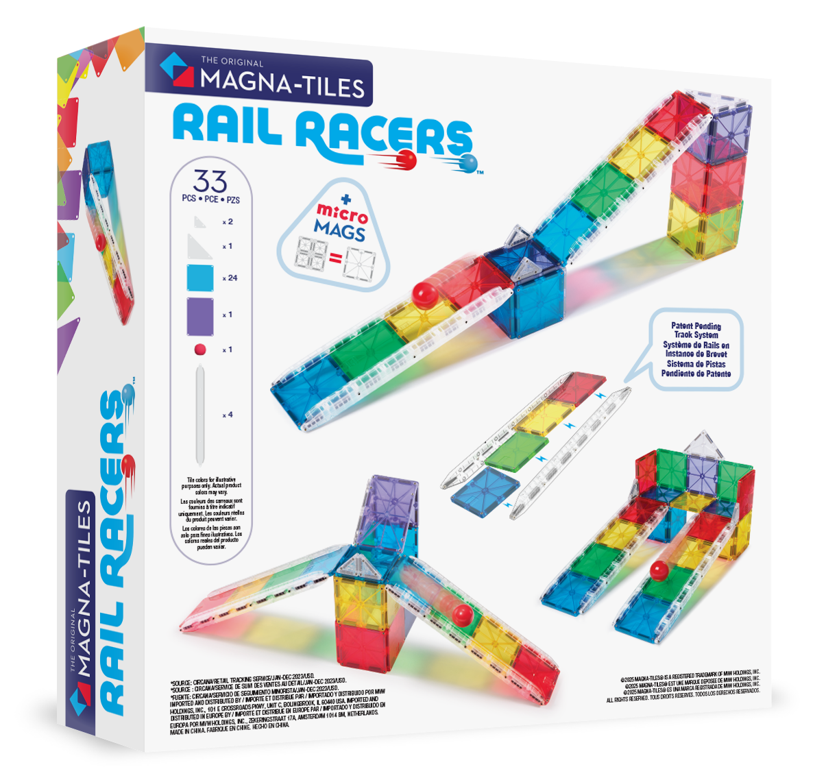 MagnaTiles® Rail Racers (33 st)