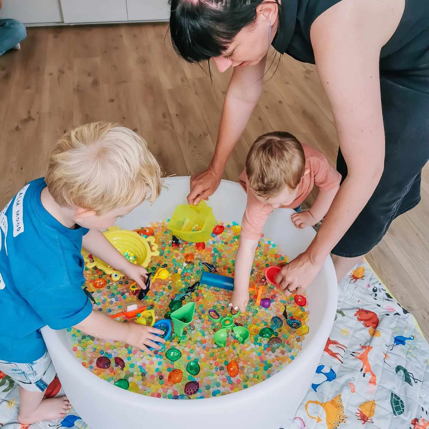 Sensorische speelsessie (3+)