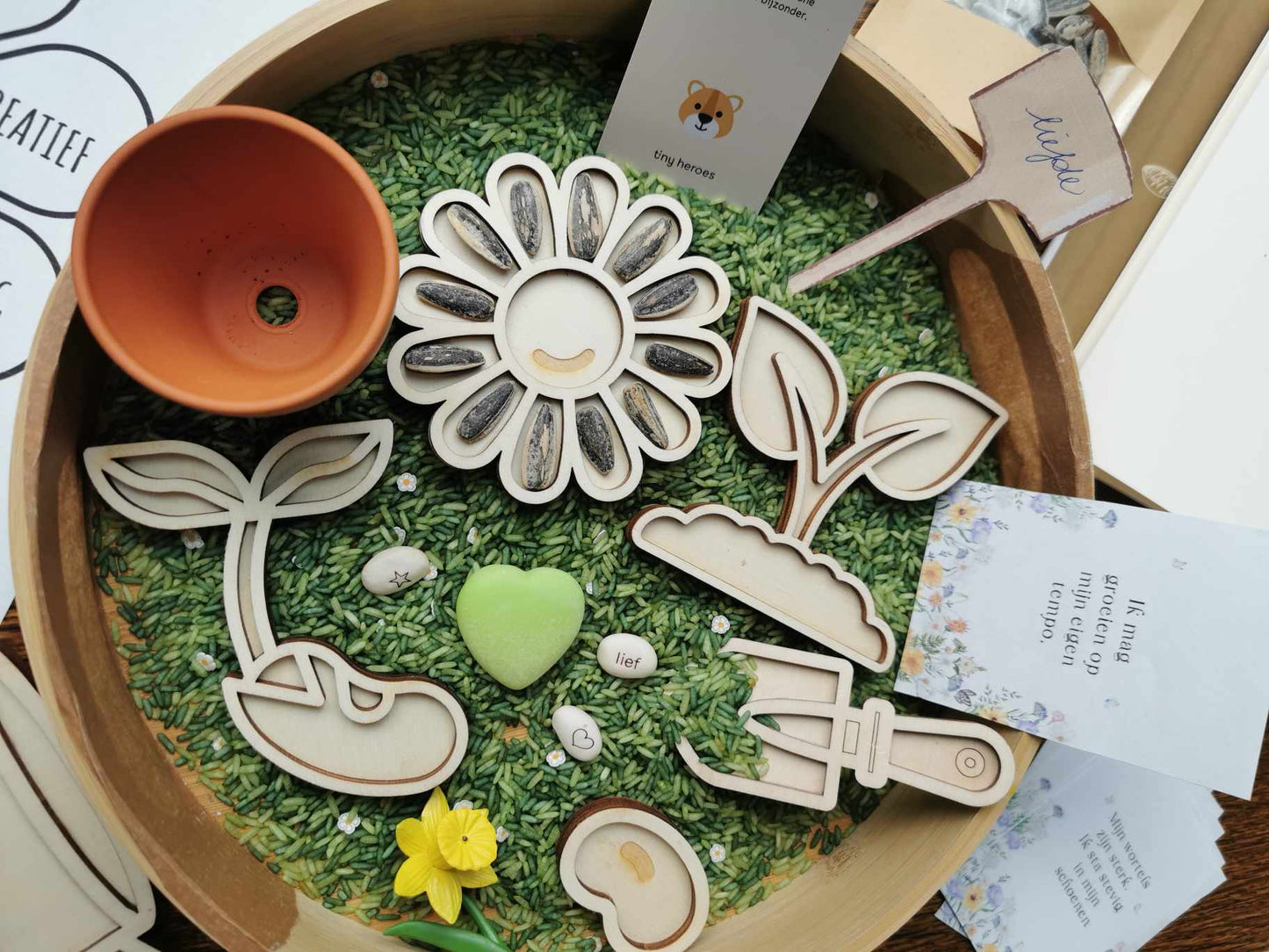 Mindful Garden Speelpakket (Zelfliefde & Groei)