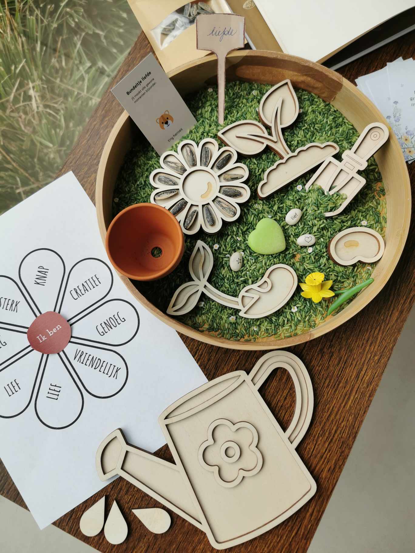 Mindful Garden Speelpakket (Zelfliefde & Groei)