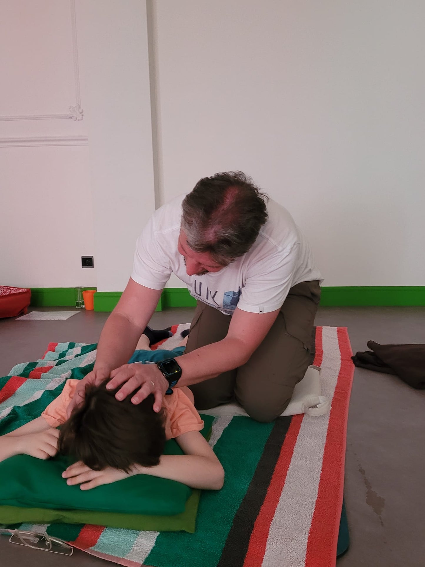 Ouder-kind massage