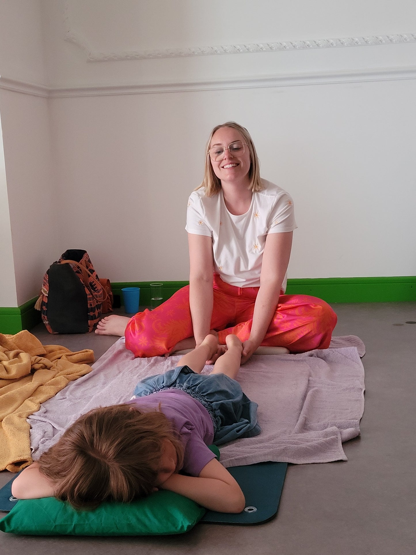 Ouder-kind massage