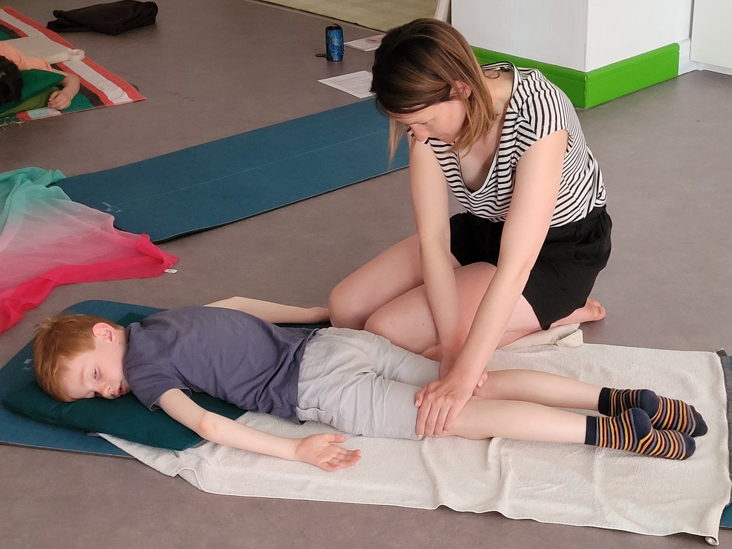 Ouder-kind massage