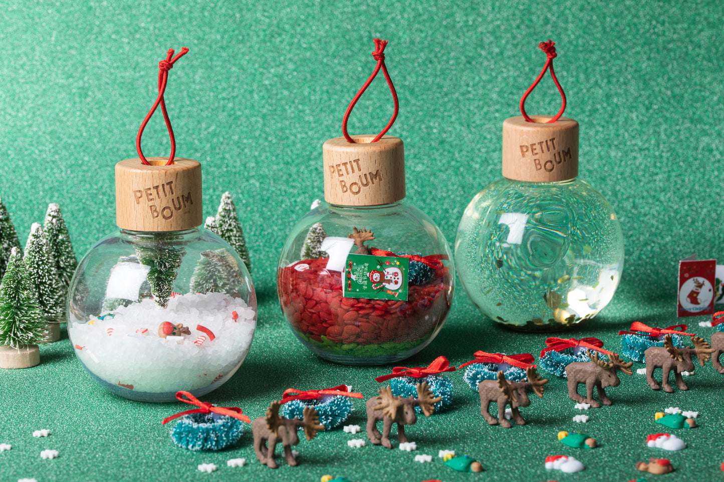 Sensorische Ballen Kerstmis (set van 3)