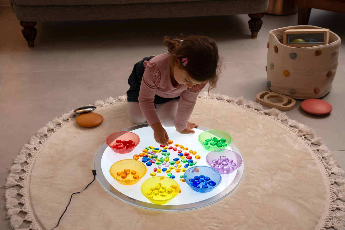 Tickit® doorschijnende juwelen (144 stuks)