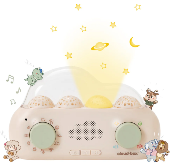 CloudBox™ Verhalendoos en nachtlamp