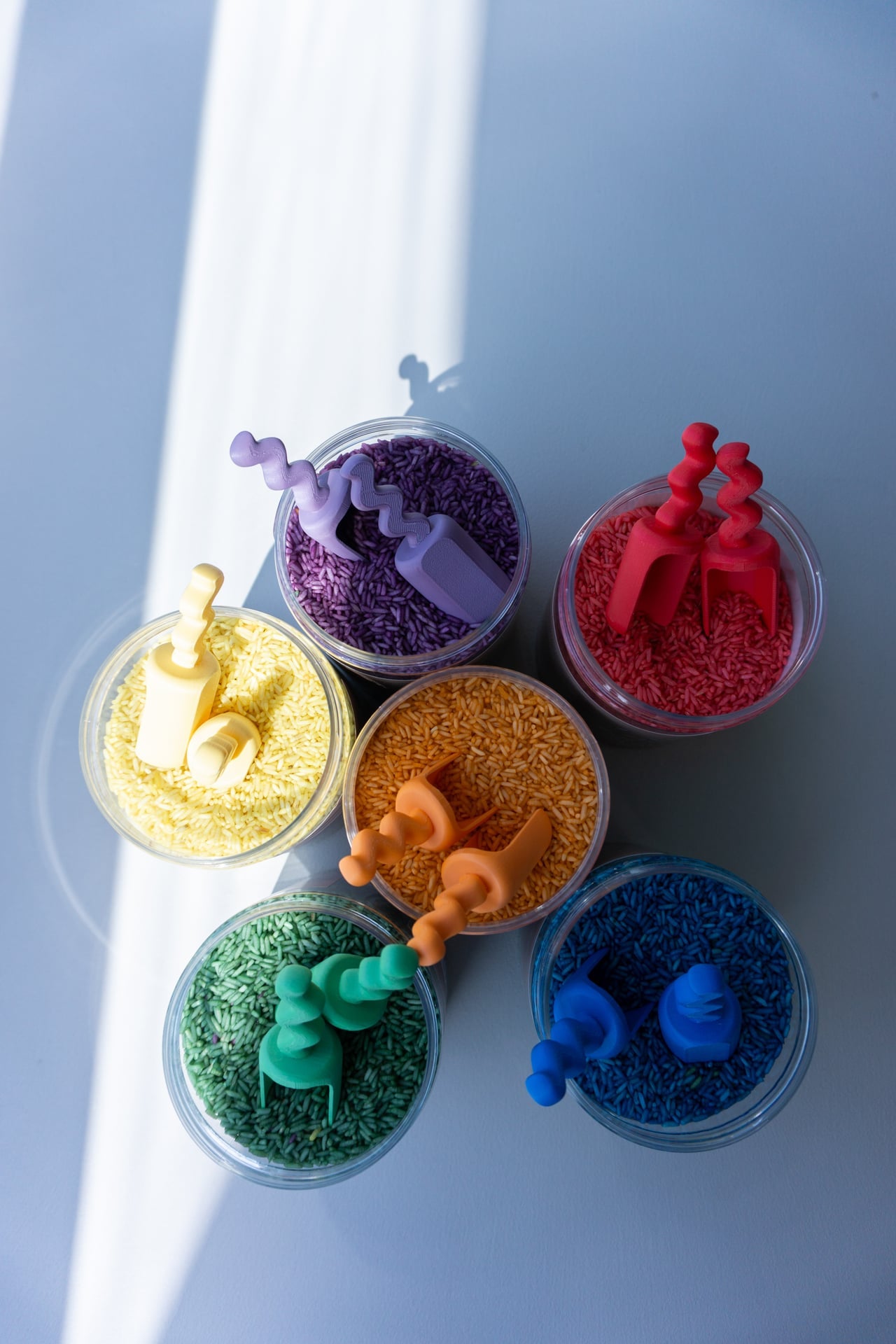 Grennn Speelbakjes Regenboog (6st)