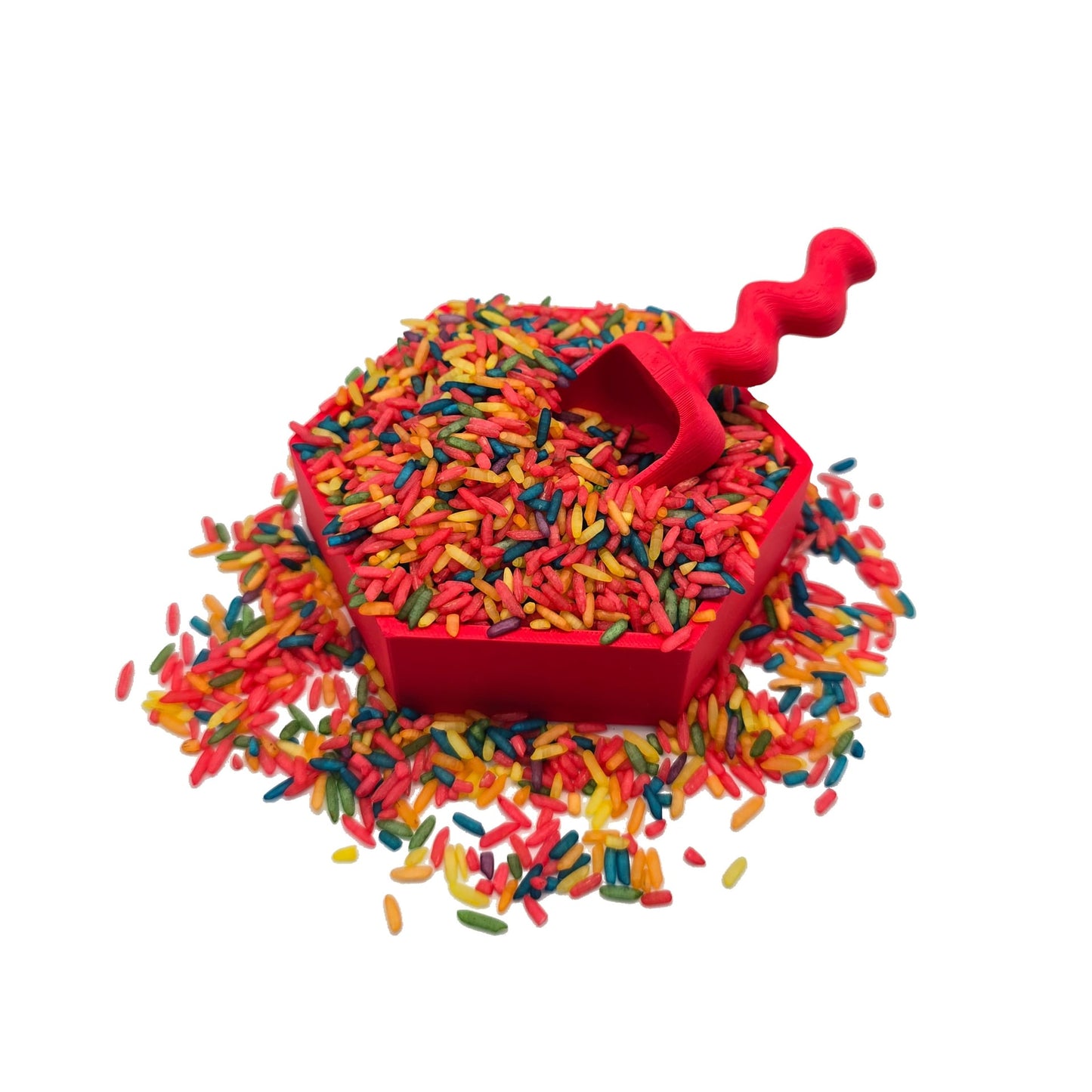 Grennn Mandigo Speelbakjes - rood (per stuk)