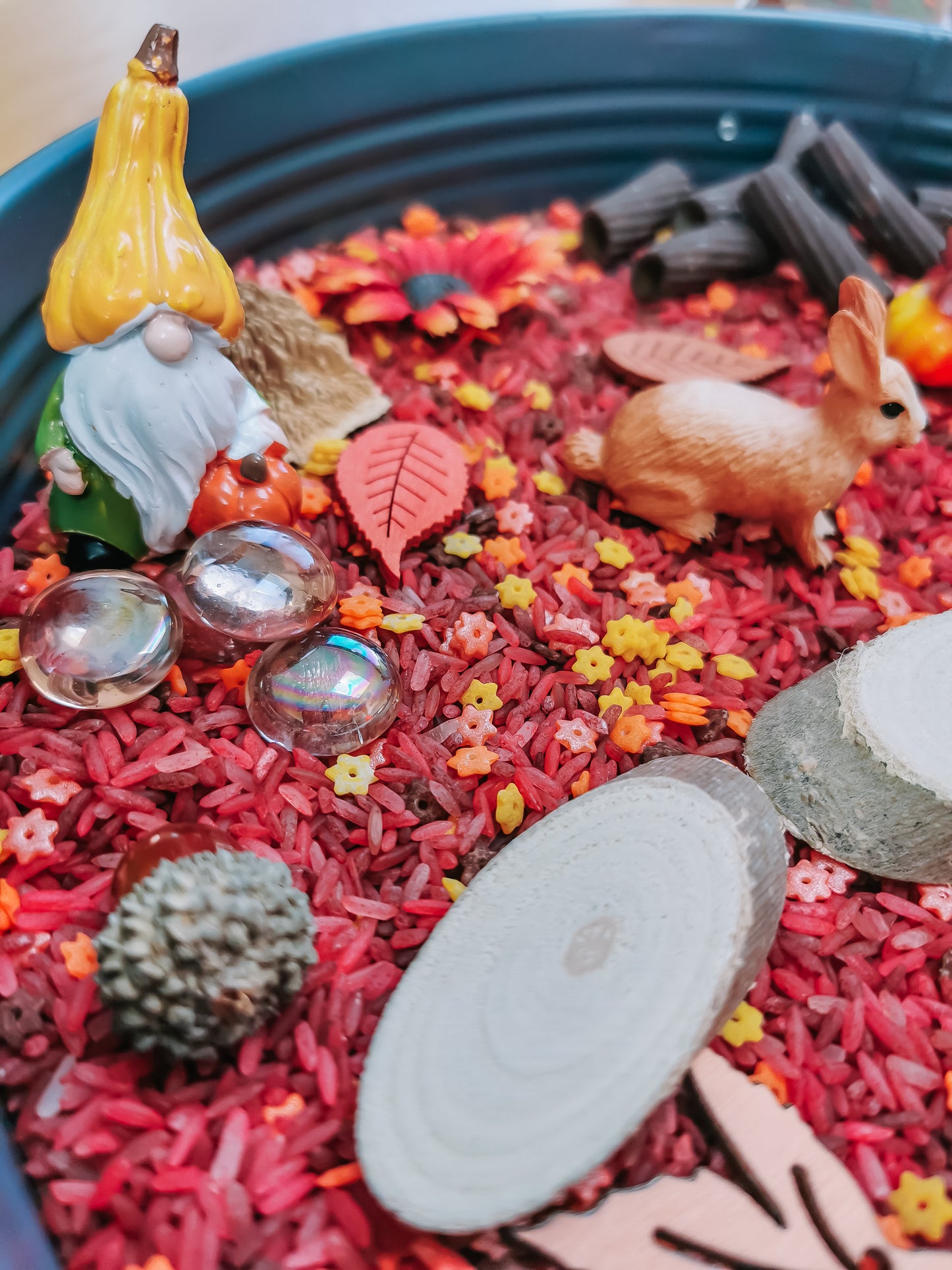Themabox herfst in het bos