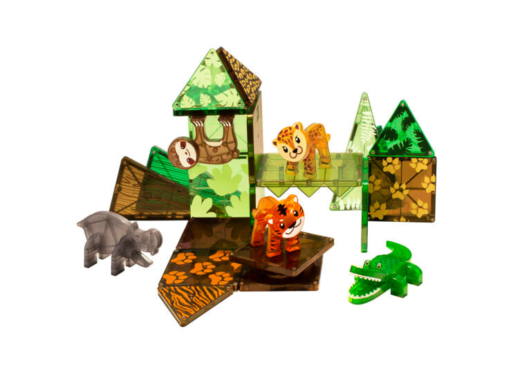 MagnaTiles Jungle Animals 25 stuks