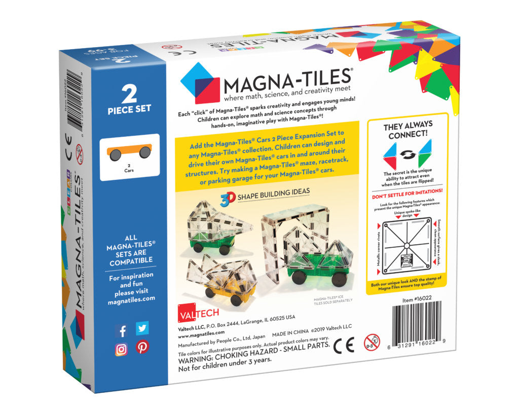 MagnaTiles Cars 2 stuks