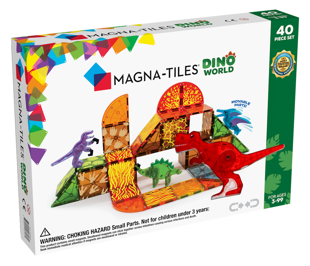 MagnaTiles Dino World 40 stuks