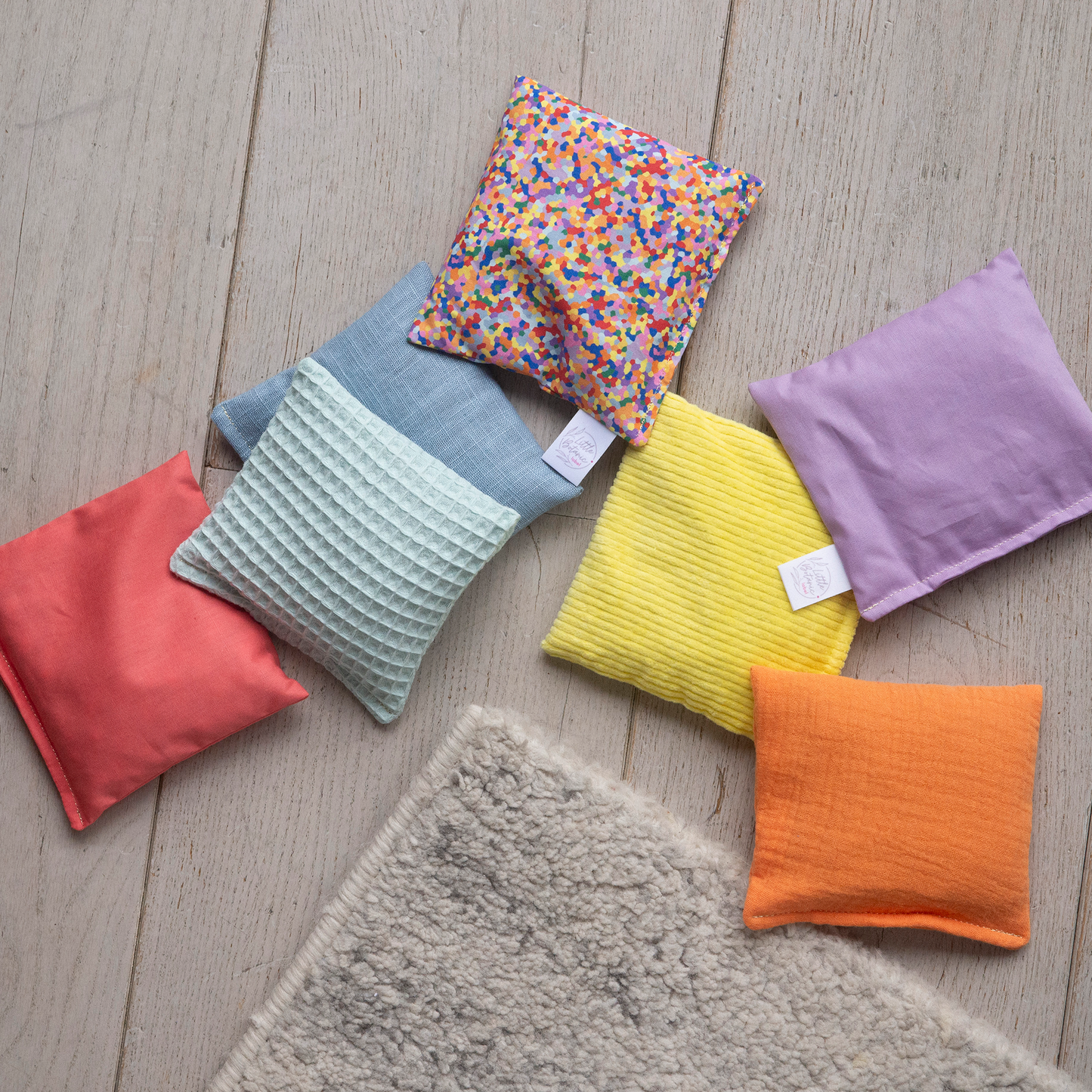 Grennn x Little Botanic Label - Speelset Basic Pastel