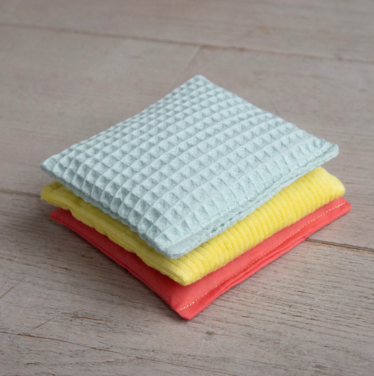 Sensorisch pittenzakje Little Botanic Label - Pastel Mini 3st