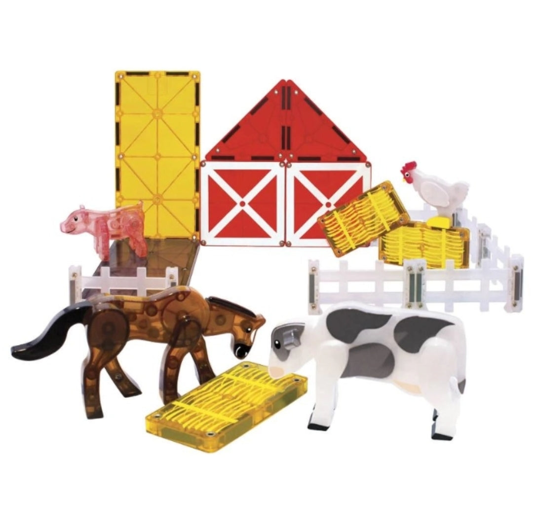 MagnaTiles Farm Animals 25 stuks