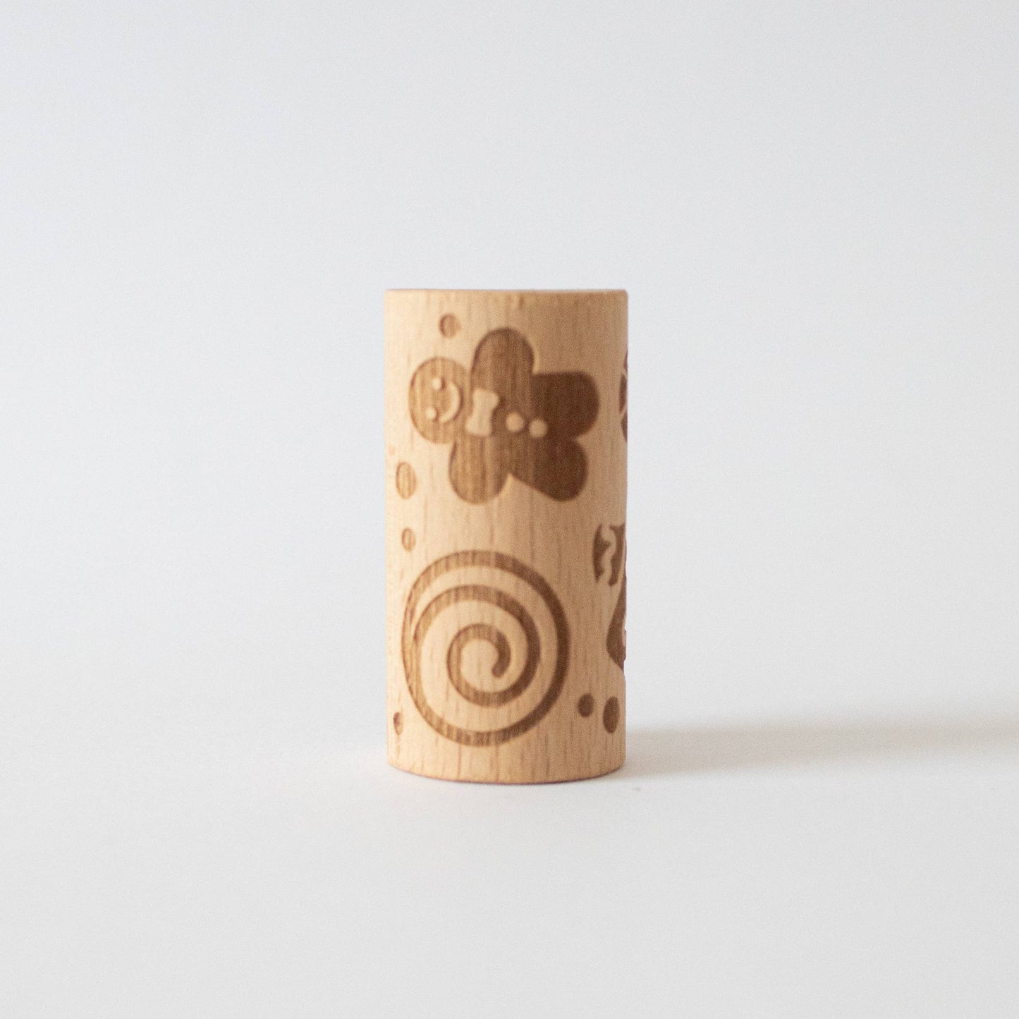 Houten roller - snoepjes