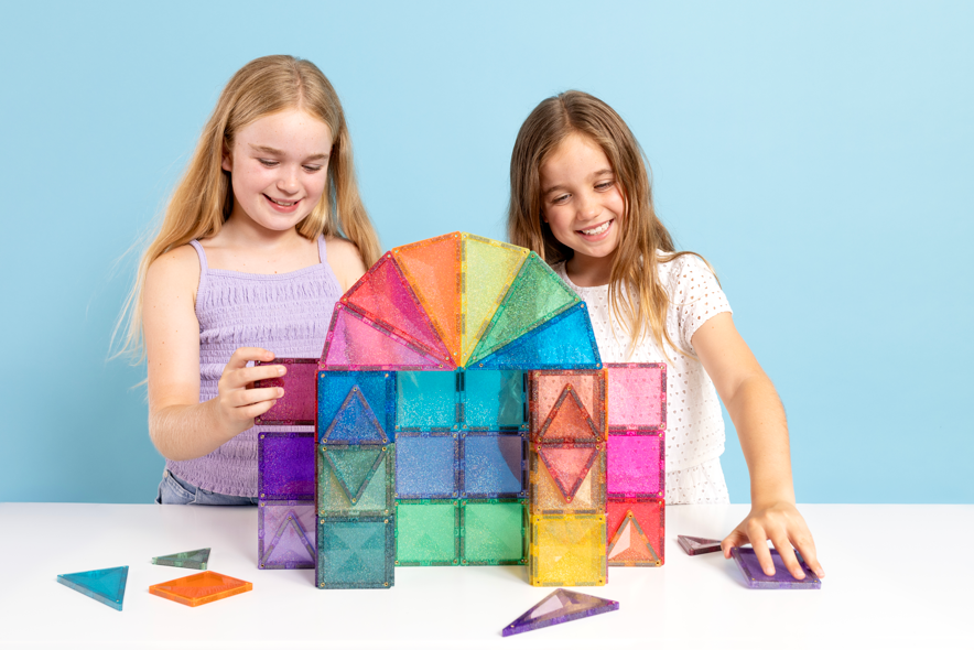 PRE ORDER Connetix Glitter Castle Pack 48-delig