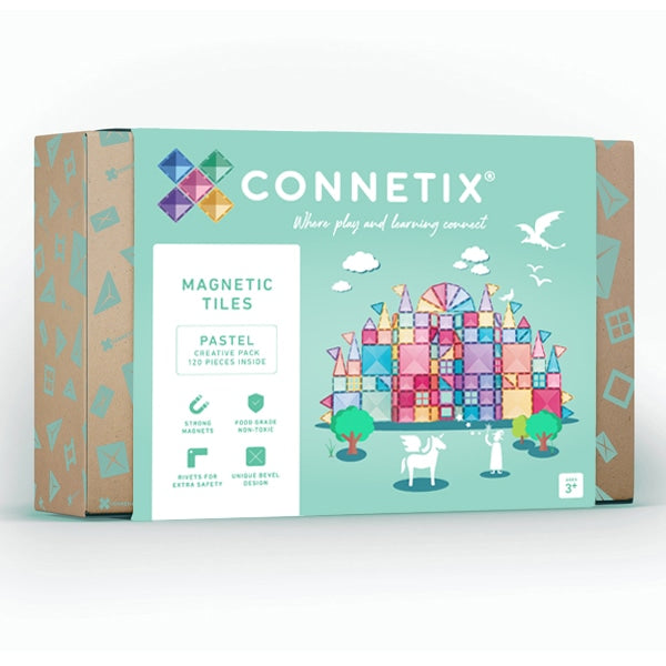 Connetix Pastel Creative Pack 120-delig