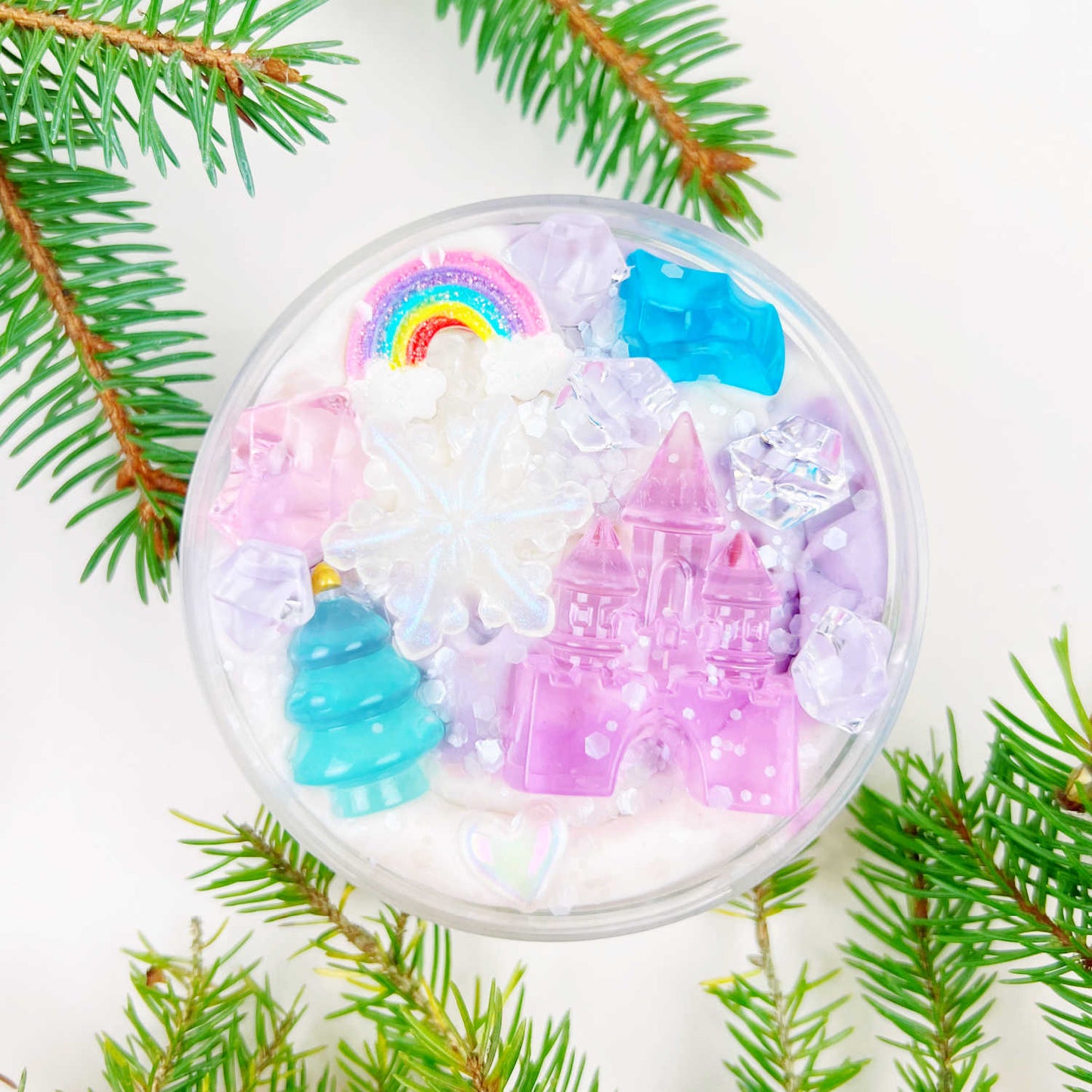 Natuurlijk speeldeeg Enchanted Snow Flurry