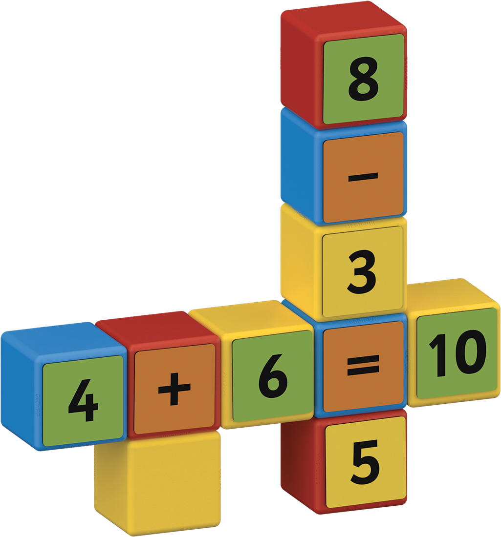 Geomag Magicube Math Building (61-delig) – Magnetisch rekenspel voor kinderen vanaf 3 jaar