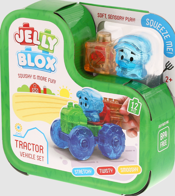 Jelly Blox - Tractor & Farmer (12 stuks)