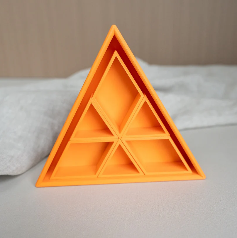 Mandigo regenboog inlegdriehoek - oranje