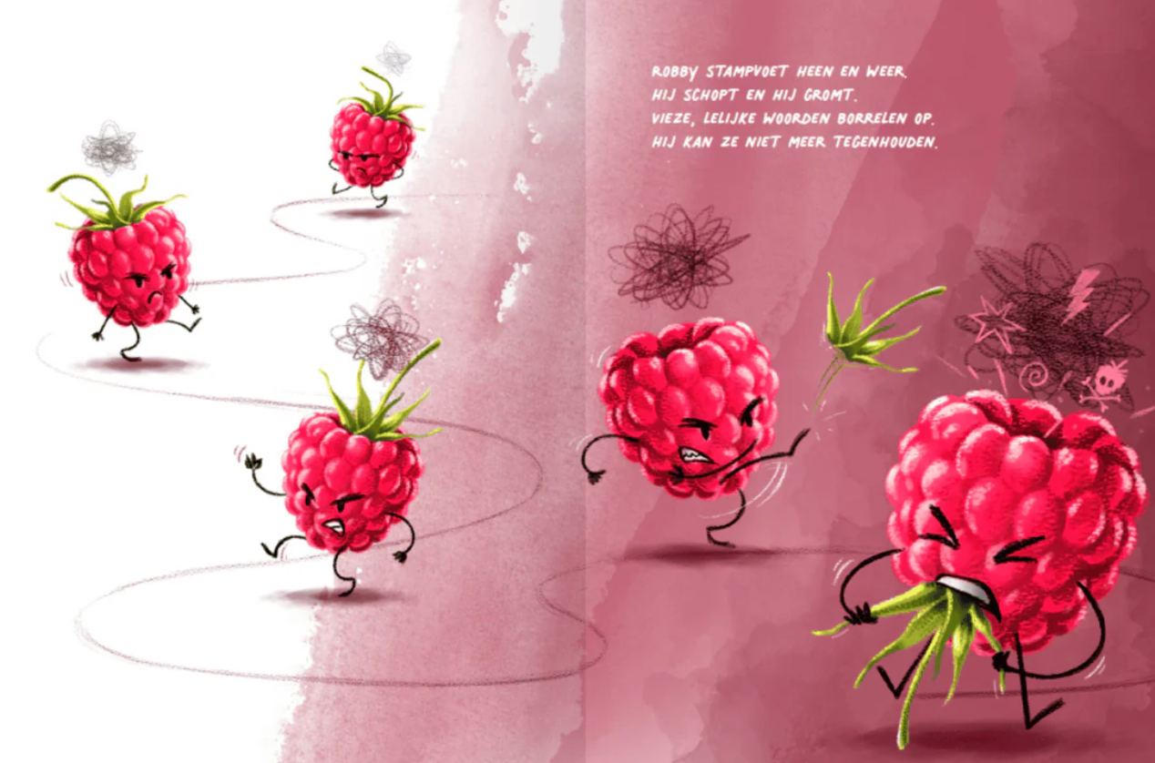 Höngry boek - Framboos