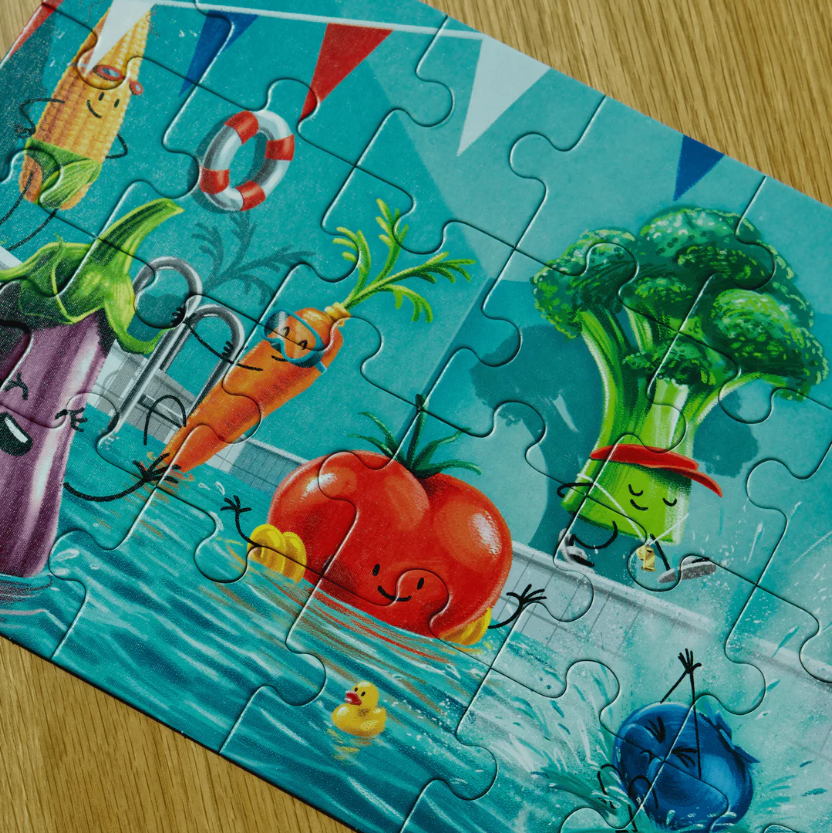 Höngry puzzel 24 stukken