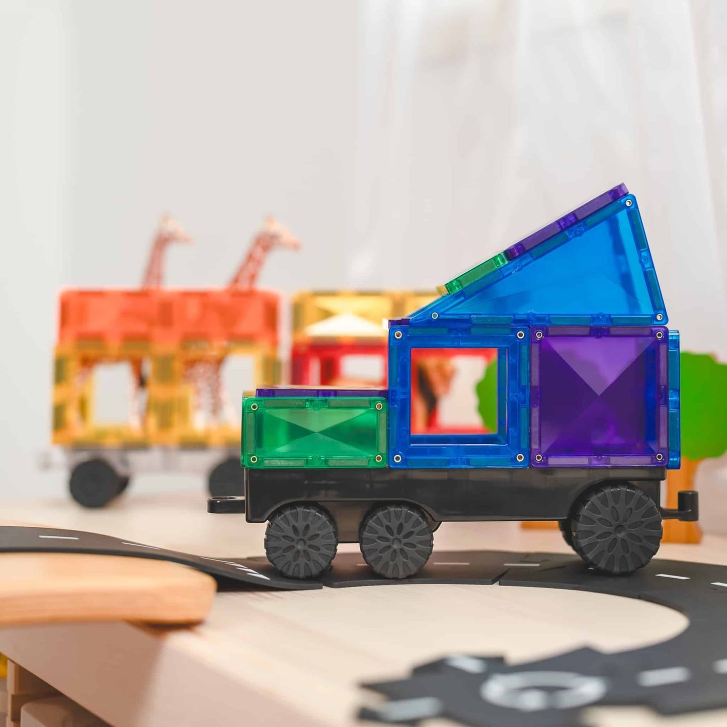 PRE ORDER Connetix Rainbow Transport Pack 50-delig