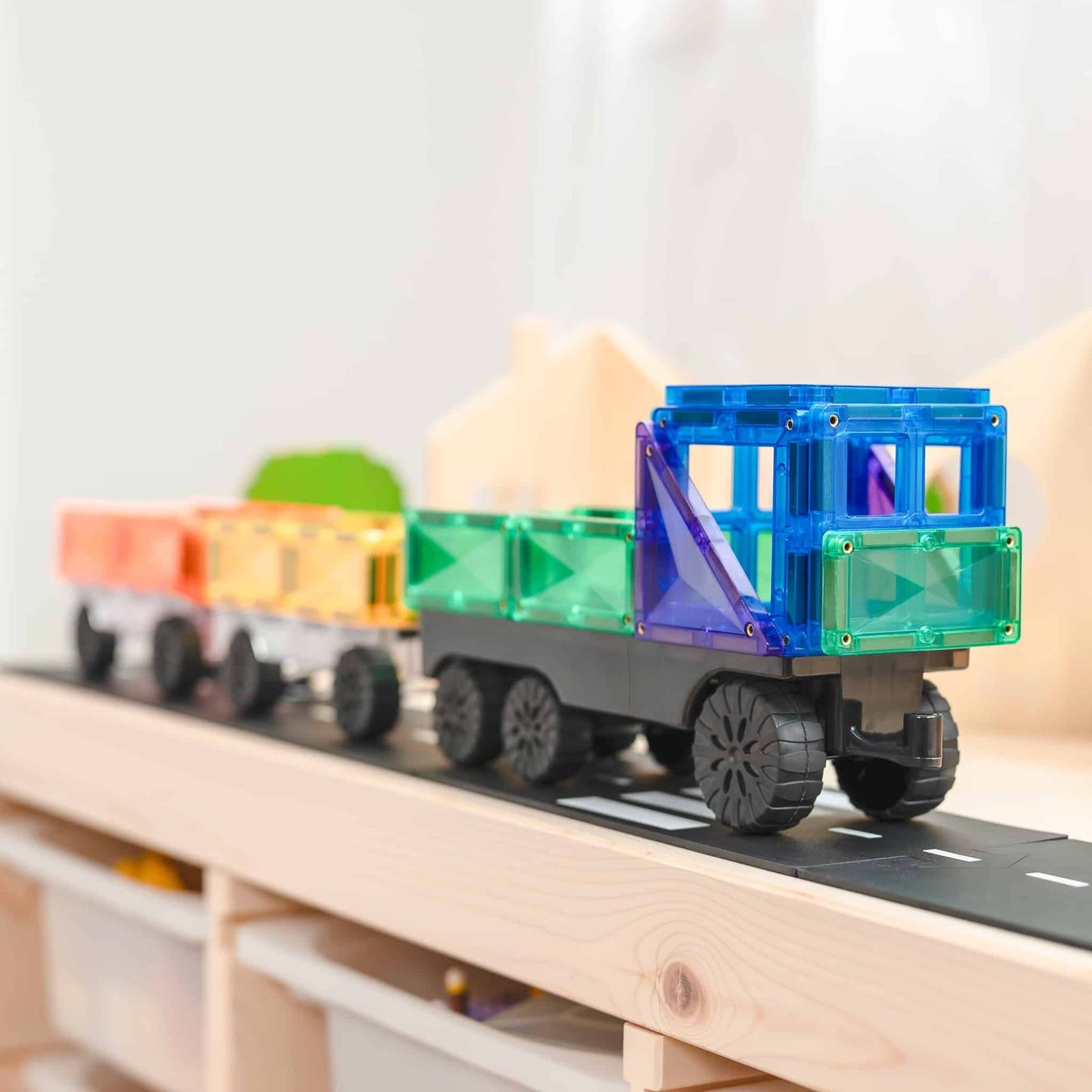 PRE ORDER Connetix Rainbow Transport Pack 50-delig