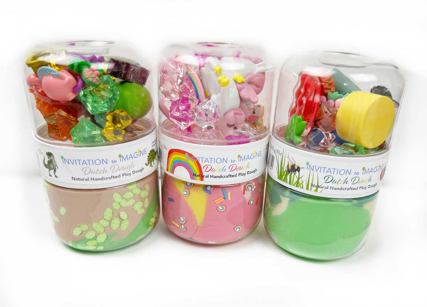 Play Pot met natuurlijk speeldeeg - The Garden
