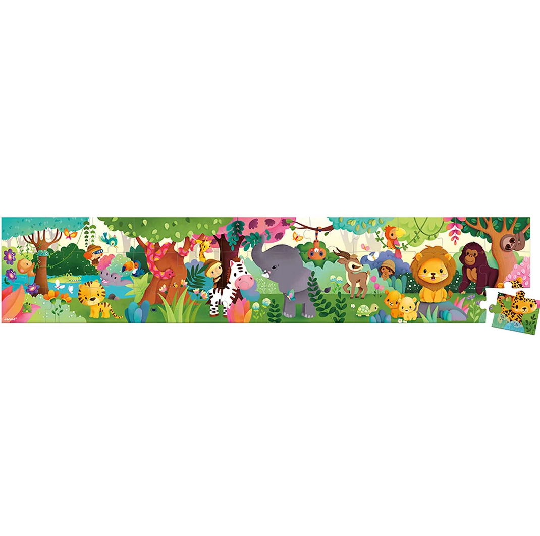 Janod Puzzel Wilde Dieren – 36 stukjes