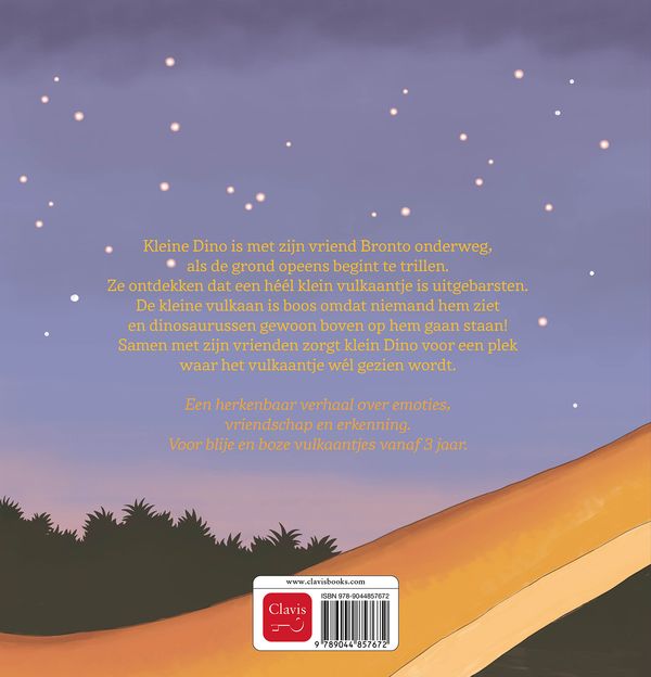 Kleine Dino en het boze vulkaantje - Diane Put en Rik De Wulf