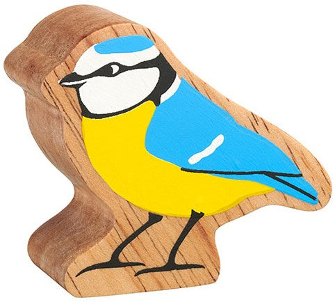 Pimpelmees houten figuur