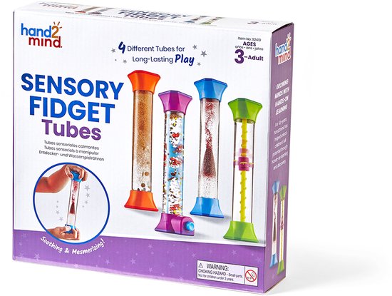Learning Resources - Sensory Fidget Tubes (set van 4)