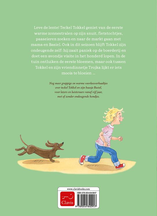 Lentekriebels met teckel Tokkel - Ilse De Keyzer