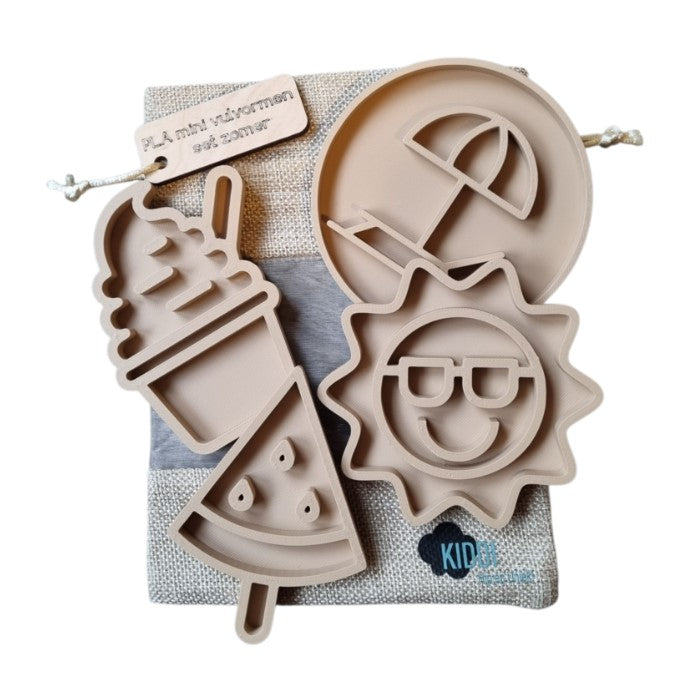 PLA mini vulvormen set zomer