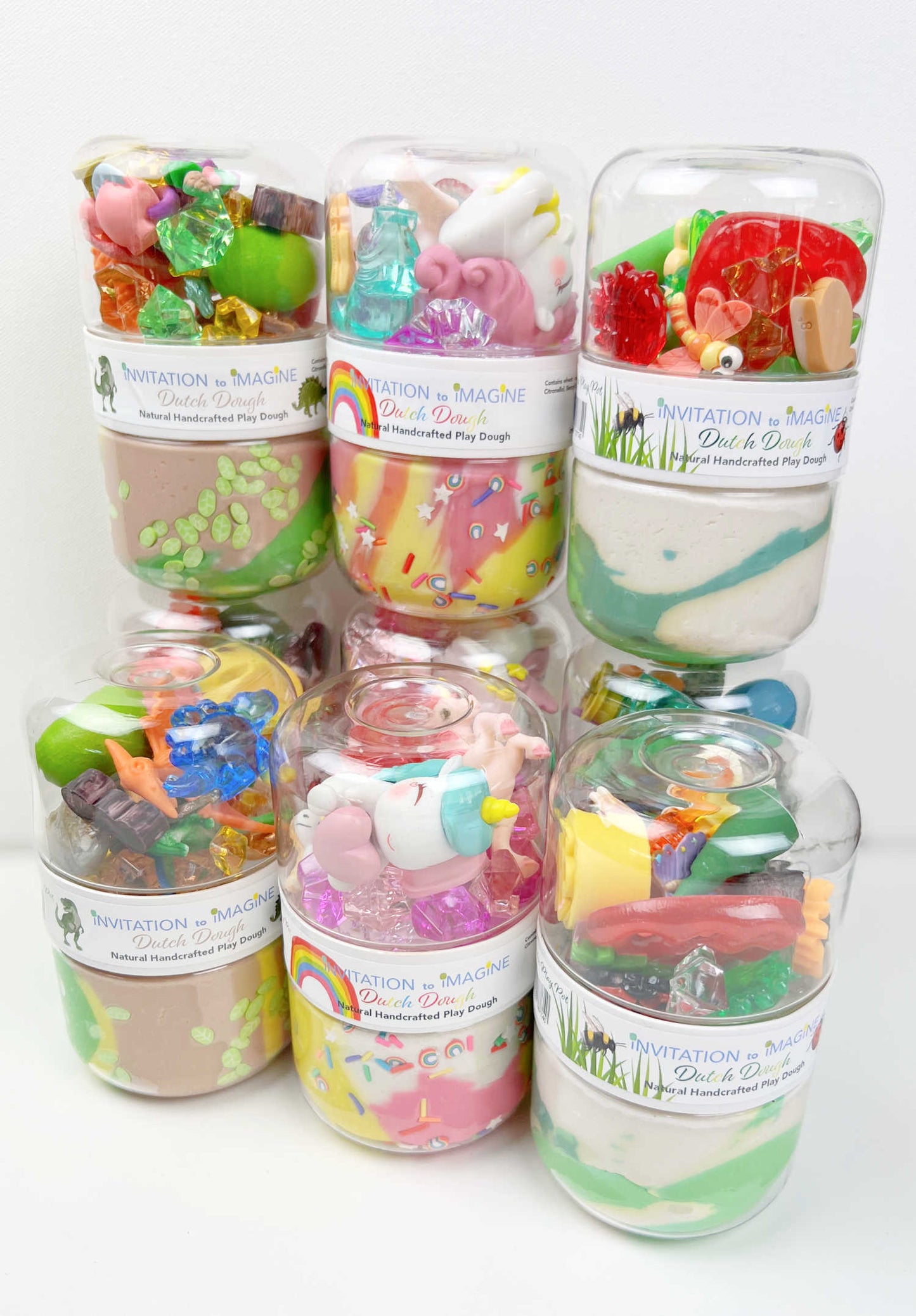 Play Pot met natuurlijk speeldeeg - The Garden