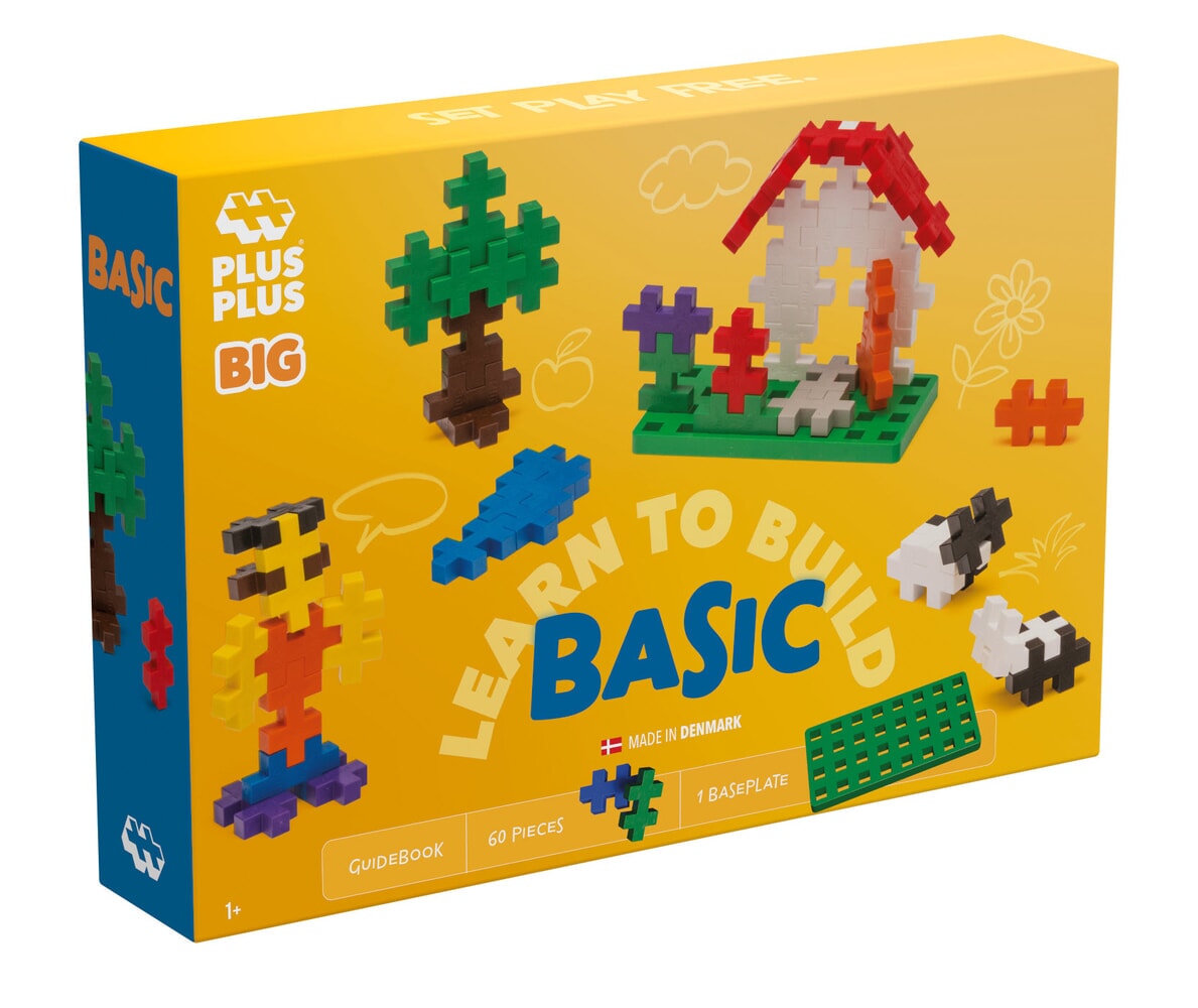 Plus Plus BIG Basic Learn To Build (60 stuks)