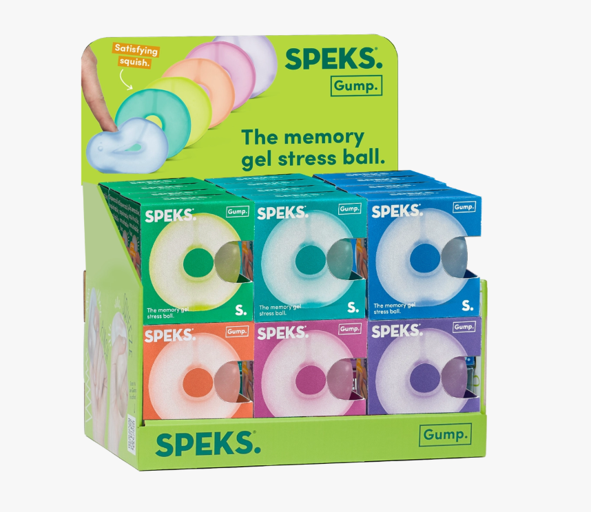 SPEKS Gump Loop Stressbal | Superzachte Memory Fidget