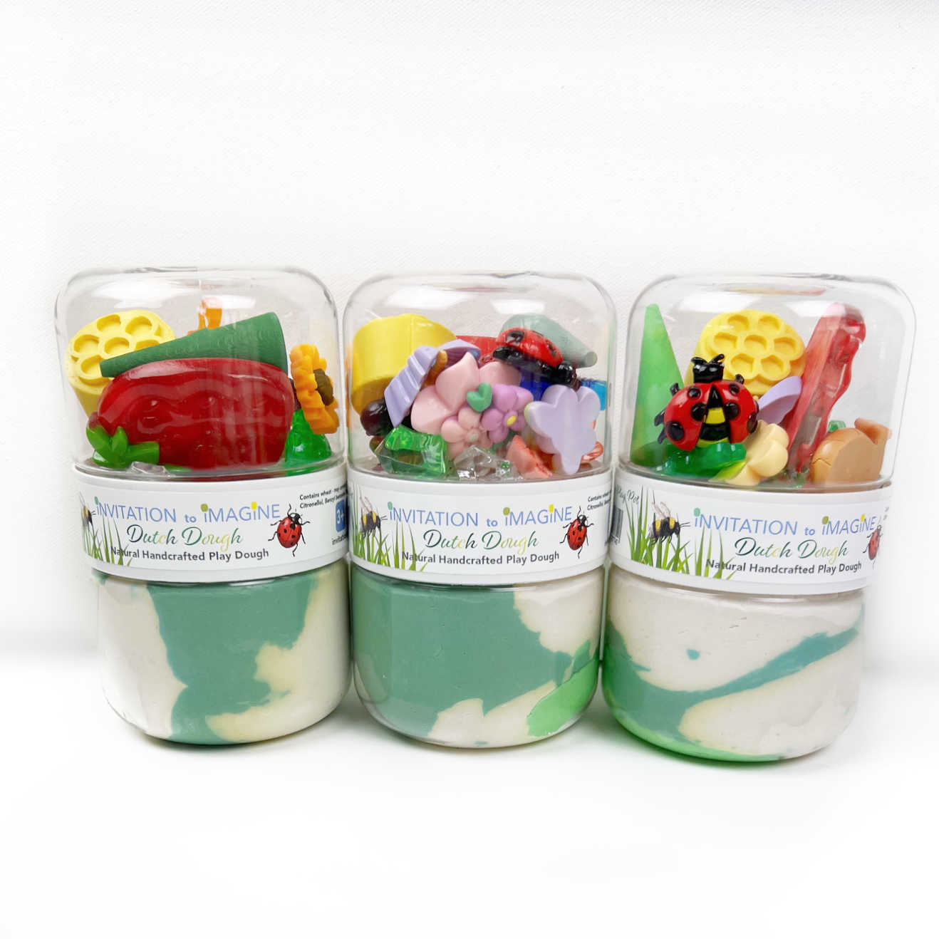Play Pot met natuurlijk speeldeeg - The Garden