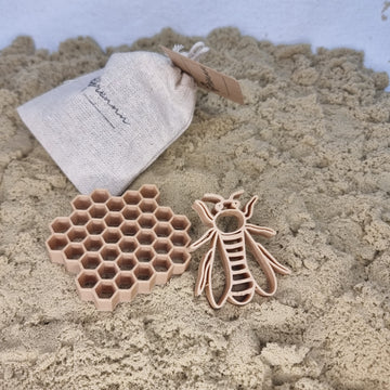 Grennn uitsteker bij en honingraat