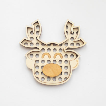 Houten zeefje - Rendier